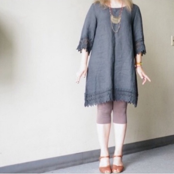 Stella Rosa Linen Dress - Picture 1 of 3